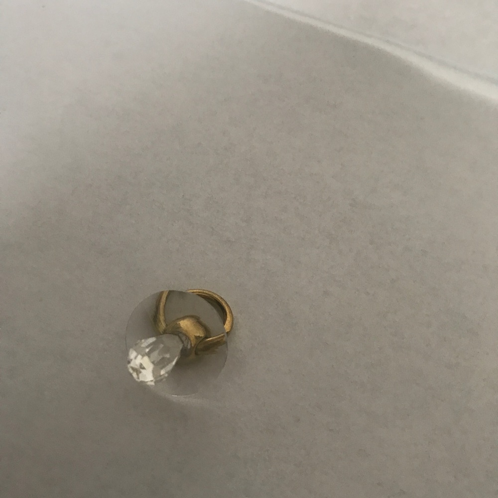 Swarovski crystal baby pacifier